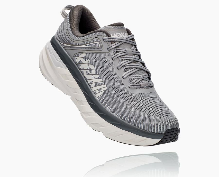 Hoka One One Løbesko Herre - Bondi 7 - Grå - 147689LOJ